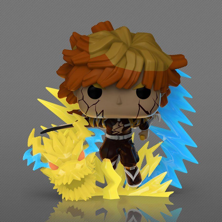 Demon Slayer: Infinity Castle - Zenitsu (7th Form) Pop! Premium