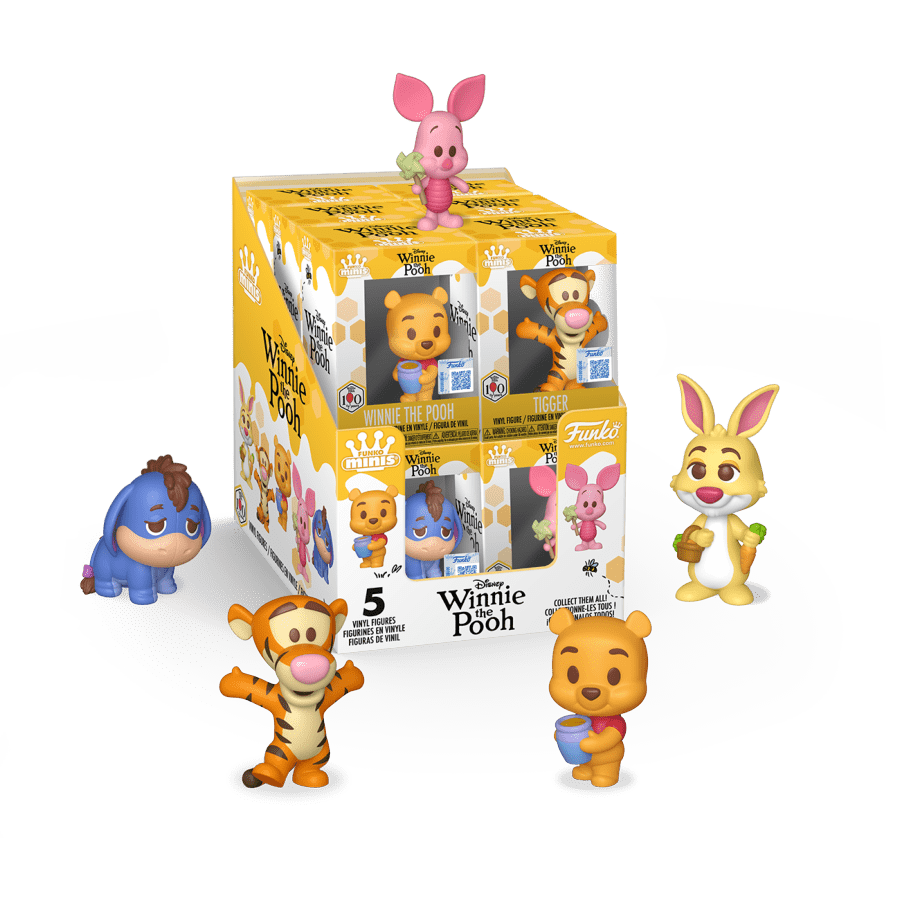 Winnie the Pooh - Exclusive Mini Vinyl Figures Assortment (Display of 12)