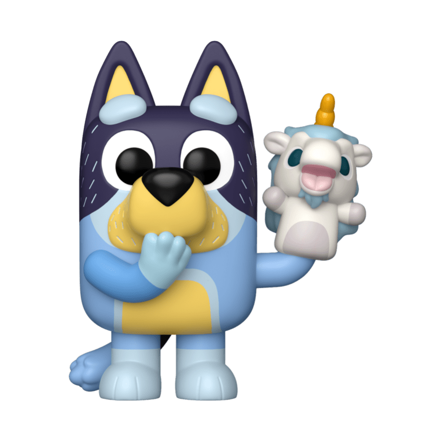 Bluey - Bandit with Unicorse Pop! Vinyl