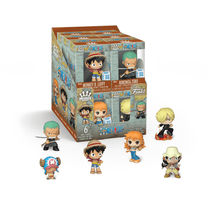 One Piece - Mini Vinyl Figures Assortment (Display of 12)