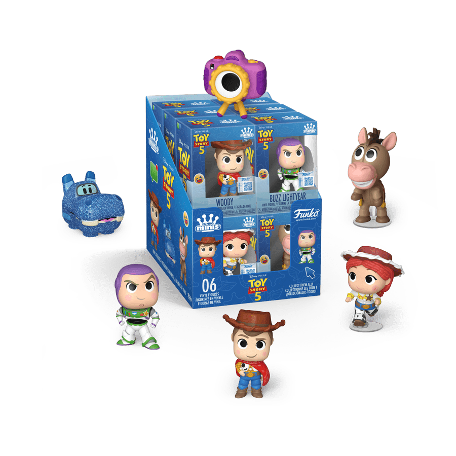 Toy Story 5 - Mini Vinyl Figures Assortment (Display of 12)