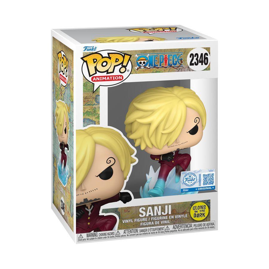 One Piece - Sanji (Ifrit Jambe) US Exclusive Glow Pop! Vinyl