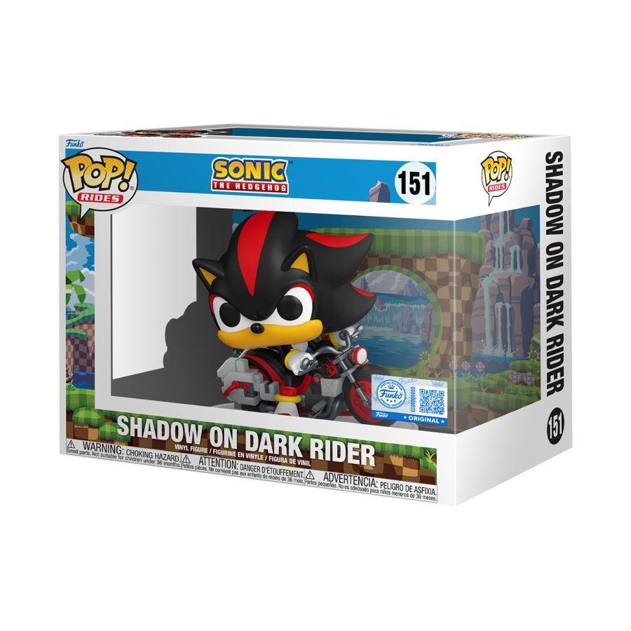 Sonic the Hedgehog - Shadow on Dark Rider US Exlcusive Pop! Ride