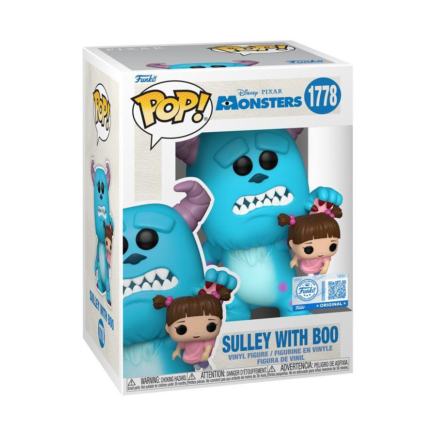 Monsters, Inc. - Sully with Boo Exclusive Pop! Vinyl
