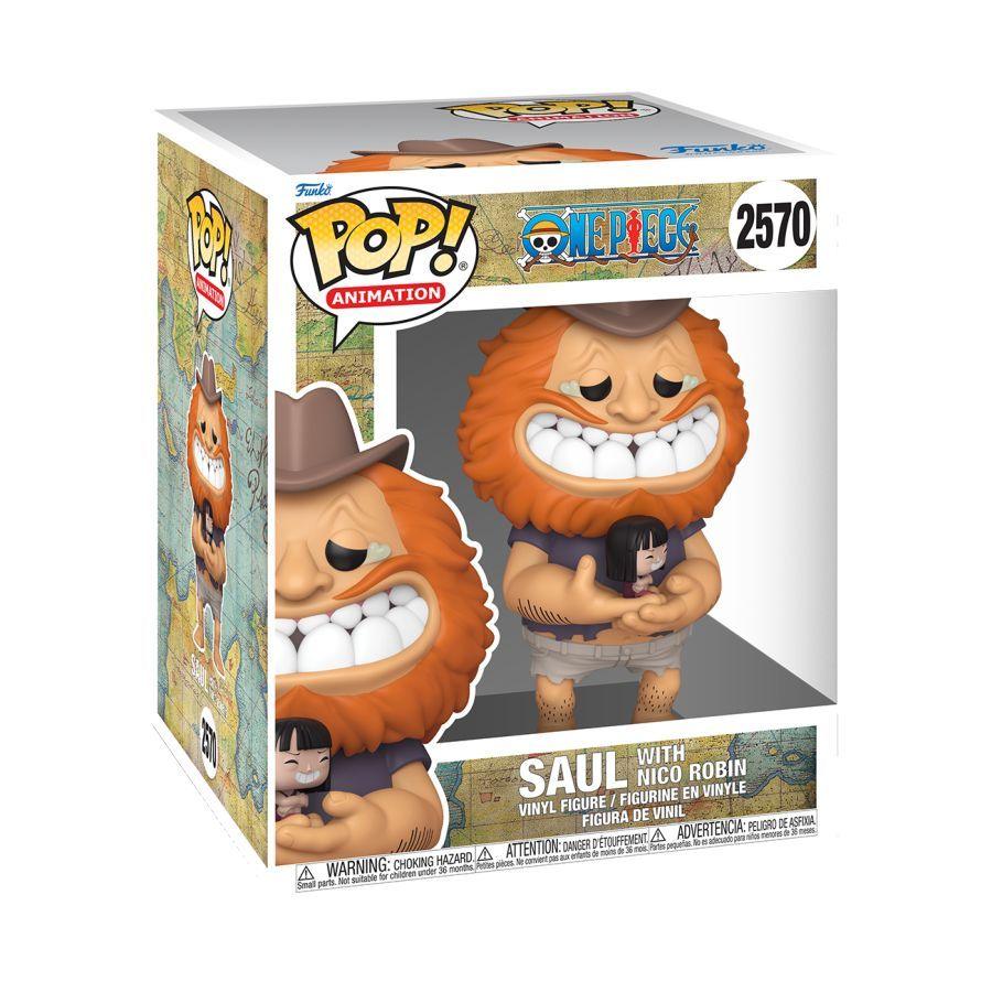 One Piece - Saul with Nico Robin 6" Pop! Vinyl