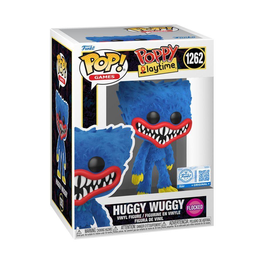 Poppy Playtime - Huggy Wuggy Exclusive Flocked Pop! Vinyl