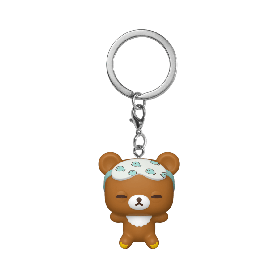 Rilakkuma - Chairoikoguma (Sleepy) Pop! Keychain