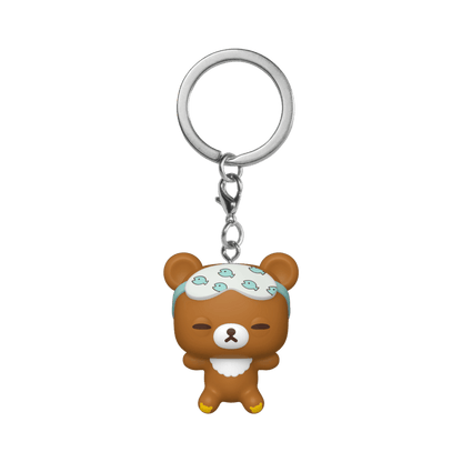 Rilakkuma - Chairoikoguma (Sleepy) Pop! Keychain