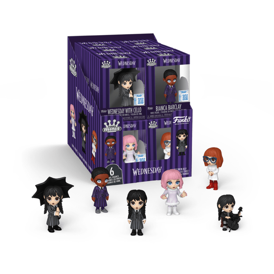 Wednesday - Mini Vinyl Figures Assortment (Display of 12)