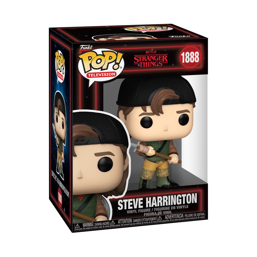 Stranger Things - Steve Harrington (with Weapon) Pop! Vinyl