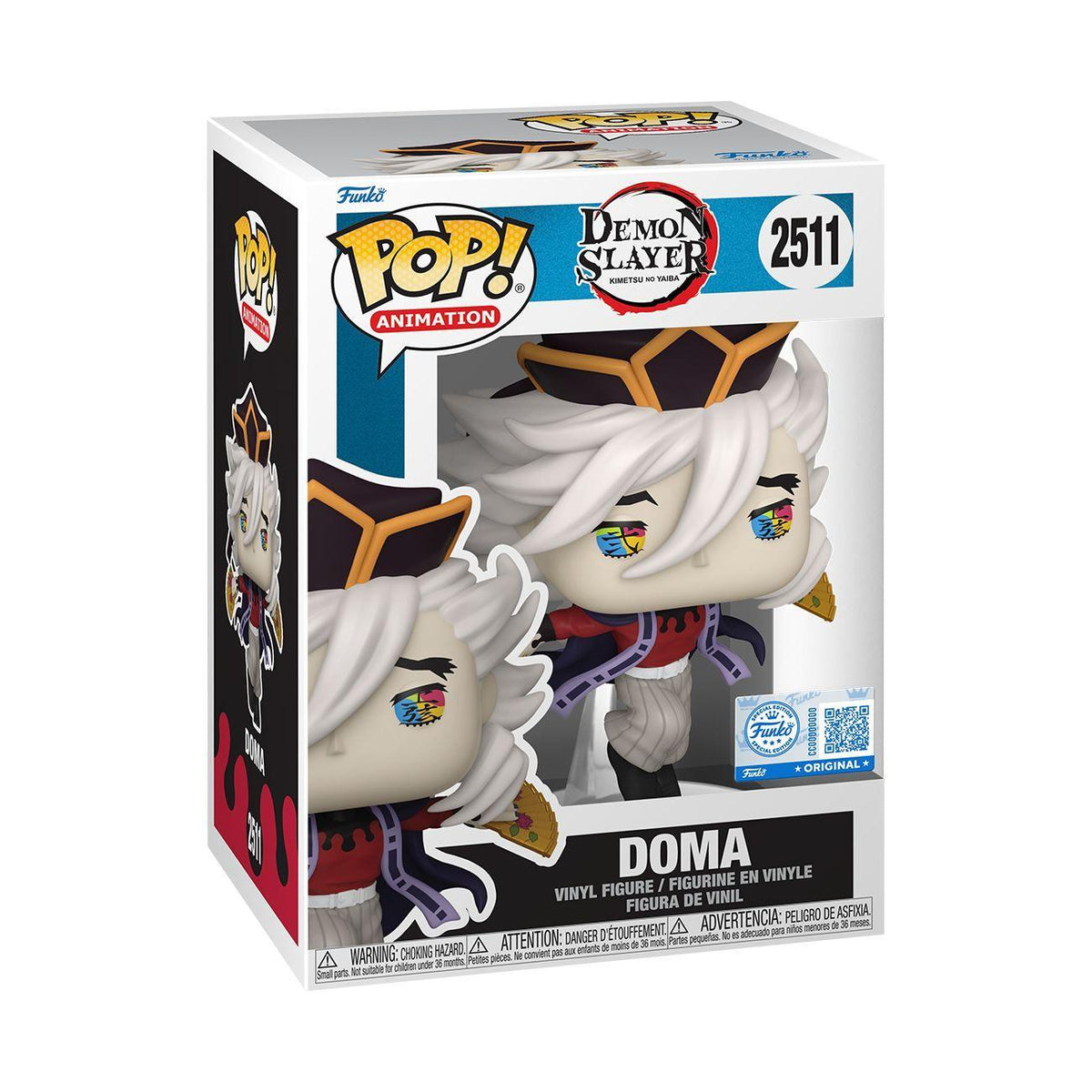 Demon Slayer: Infinity Castle - Doma (Demon Art) Exclusive Pop! Vinyl