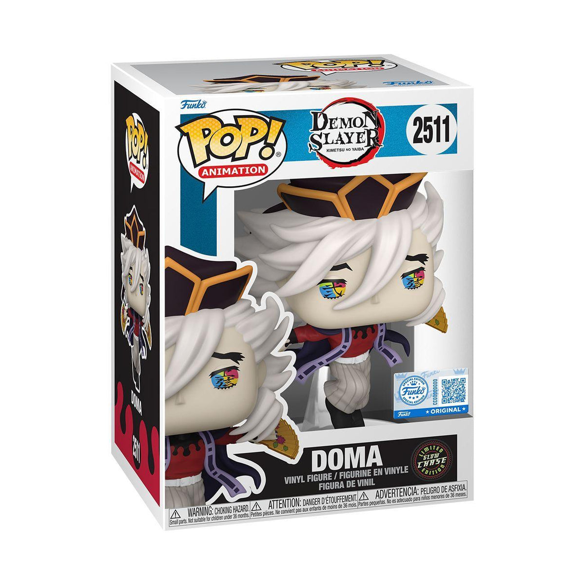 Demon Slayer: Infinity Castle - Doma (Demon Art) Exclusive Pop! Vinyl