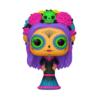 Dia de Los Muertos - La Catrina (Azul) Exclusive Blacklight Pop! Vinyl