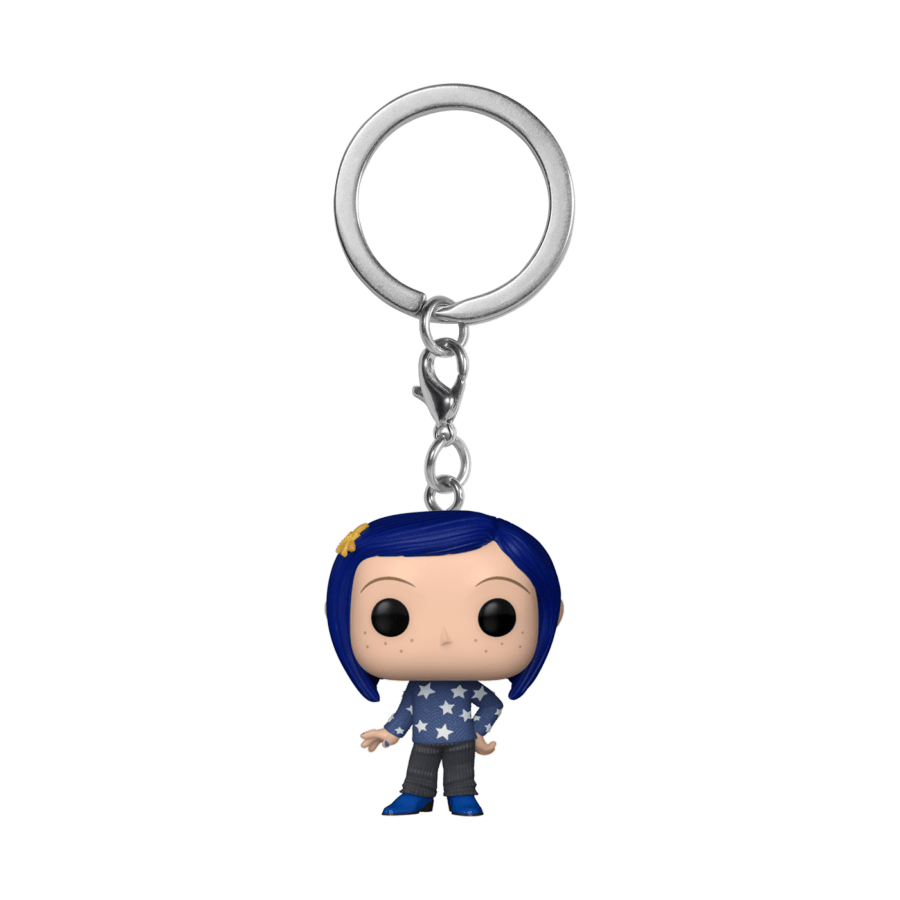 Coraline - Coraline in Sweater Pop! Keychain