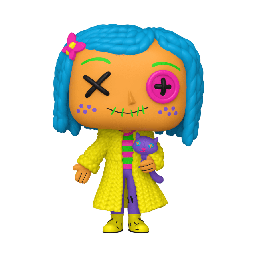 Coraline - Coraline (Patchwork) Exclusive Blacklight Pop! Vinyl