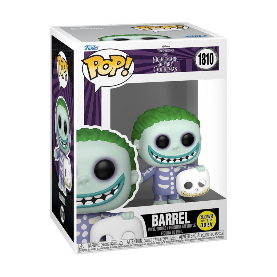 Nightmare Before Christmas - Barrel Exclusive Glow Pop! Vinyl