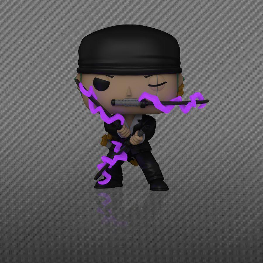 One Piece - Roronoa Zoro (Dressrosa) Exclusive Glow Pop! Vinyl