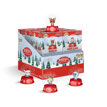 Rudolph - Mini Snow Globes Assortment (Display of 12)
