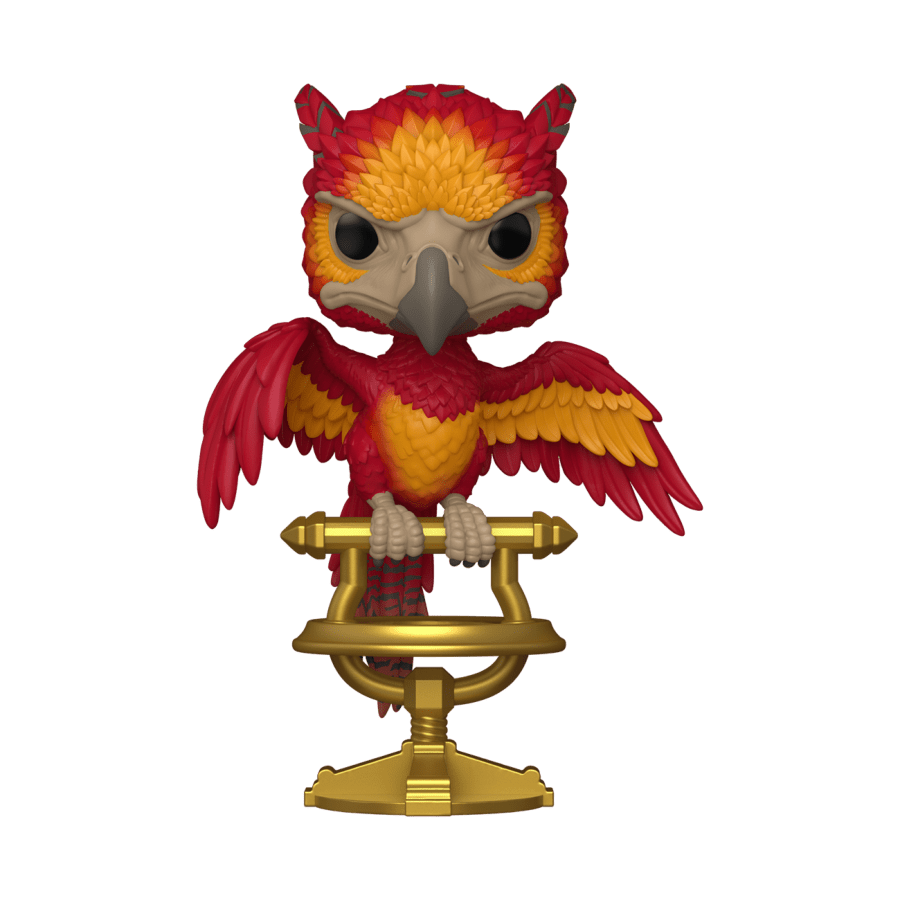 Harry Potter - Fawkes (on Perch) Exclusive Pop! Premium
