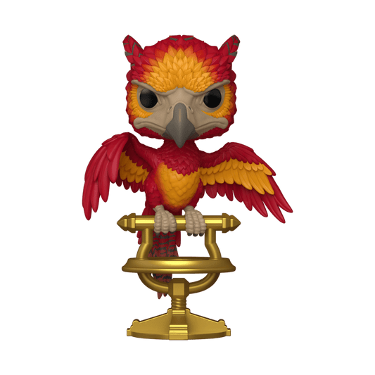 Harry Potter - Fawkes (on Perch) Exclusive Pop! Premium