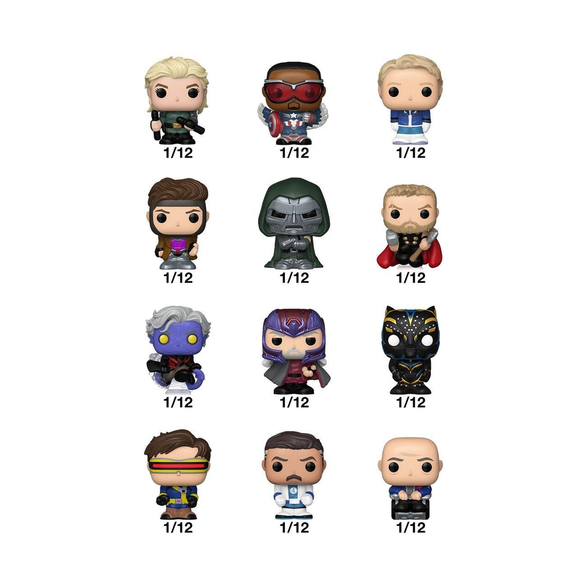 Avengers: Doomsday - Bitty Pop! Blind Bag Exclusive Assortment (Display of 24)