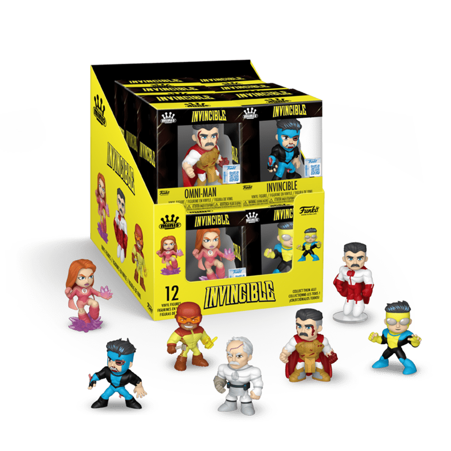 Invincible (TV) - Mini Vinyl Figures Assortment (Display of 12)