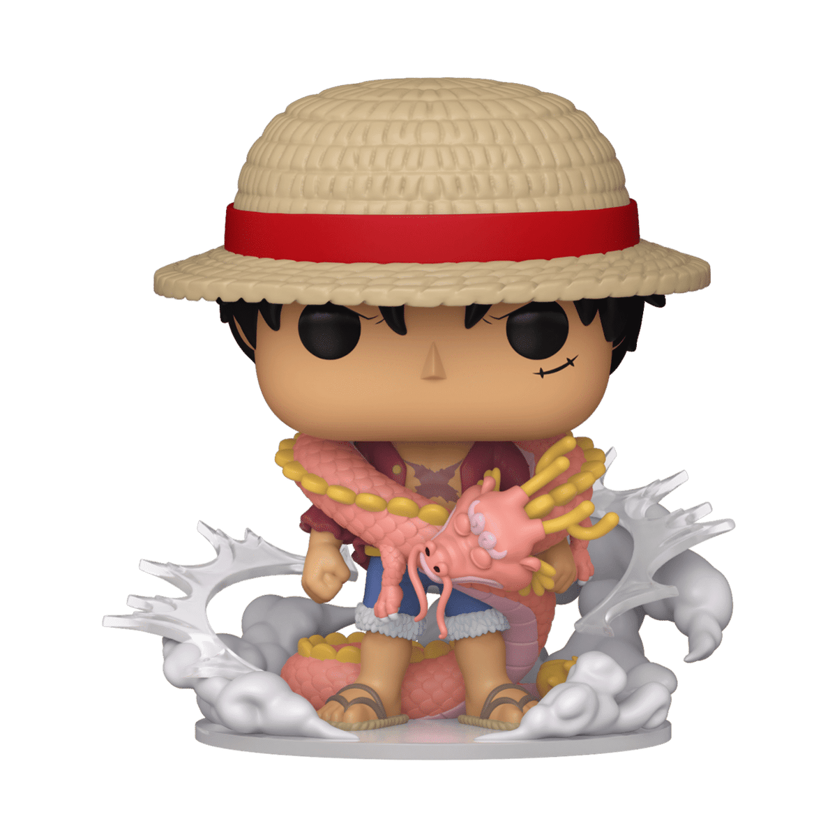One Piece - Luffy with Momonosuke Exclusive Pop! Premium