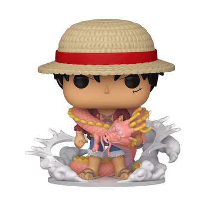 One Piece - Luffy with Momonosuke Exclusive Pop! Premium