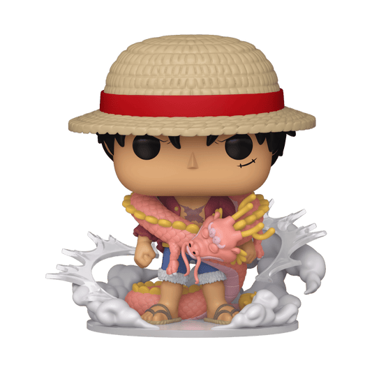 One Piece - Luffy with Momonosuke Exclusive Pop! Premium