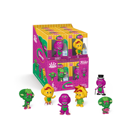 Barney - Mini Vinyl Figures Assortment (Display of 12)