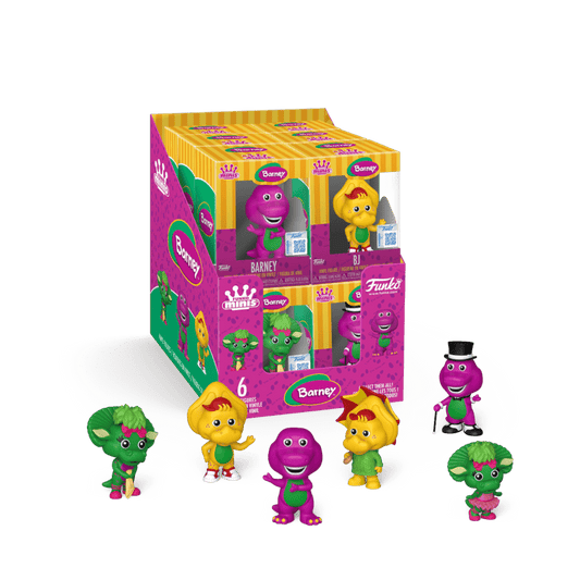 Barney - Mini Vinyl Figures Assortment (Display of 12)