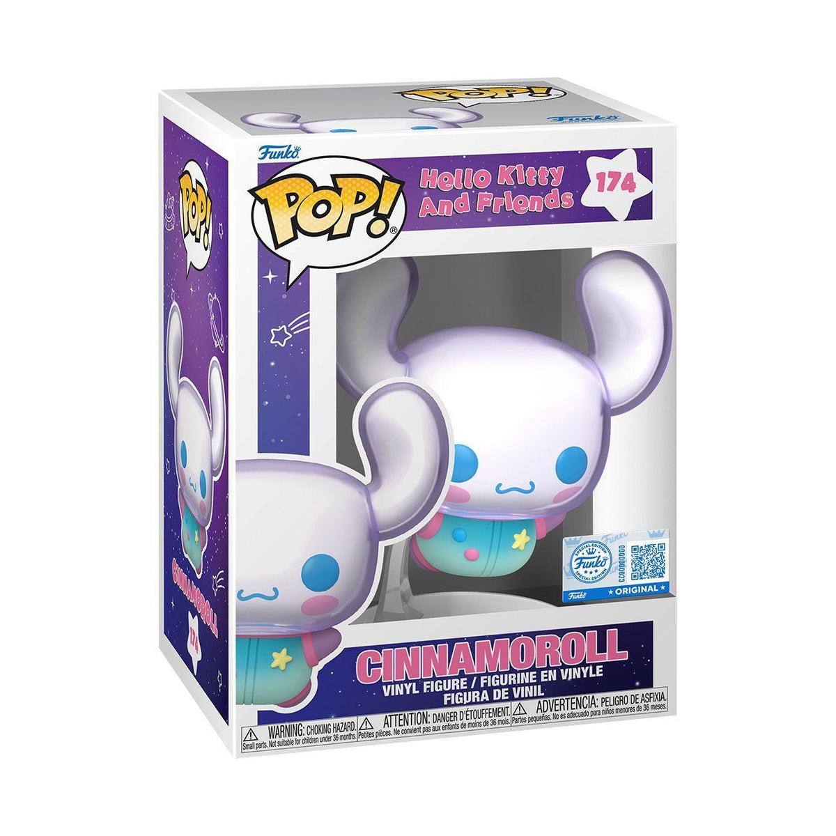 Hello Kitty - Cinnamoroll (Outer Space) Exclusive Pop! Vinyl