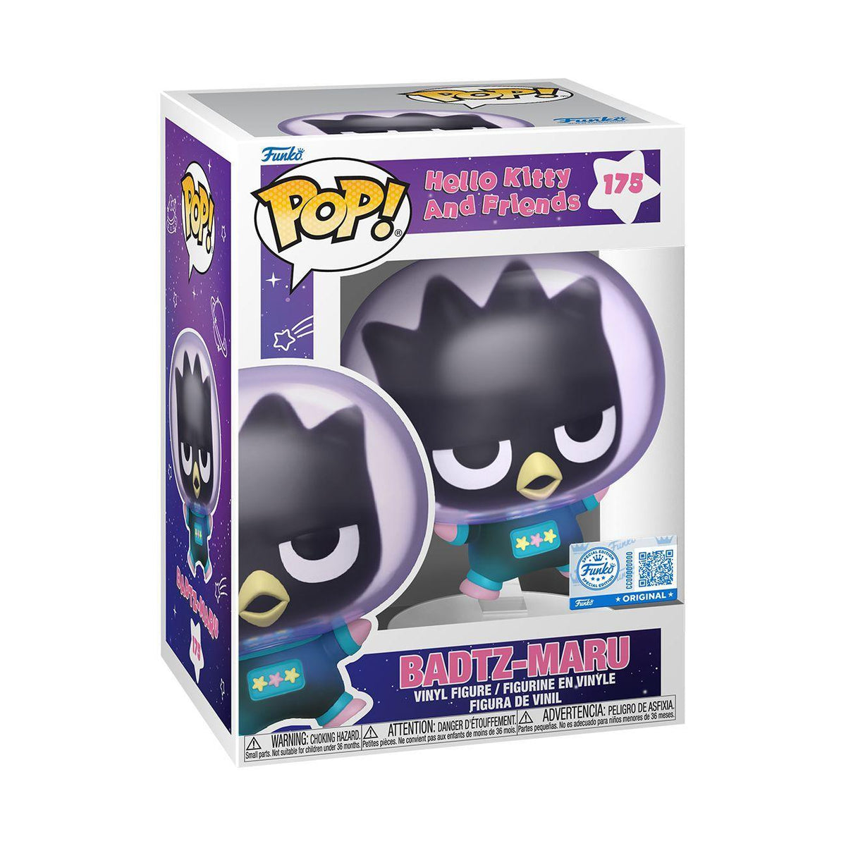 Hello Kitty - Badtz Maru (Outer Space) Exclusive Pop! Vinyl