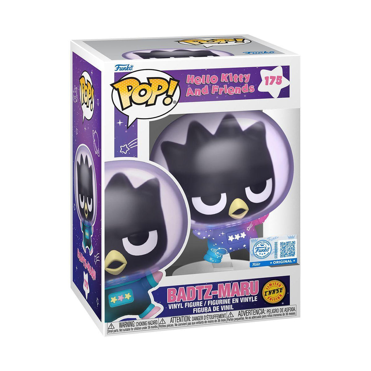 Hello Kitty - Badtz Maru (Outer Space) Exclusive Pop! Vinyl