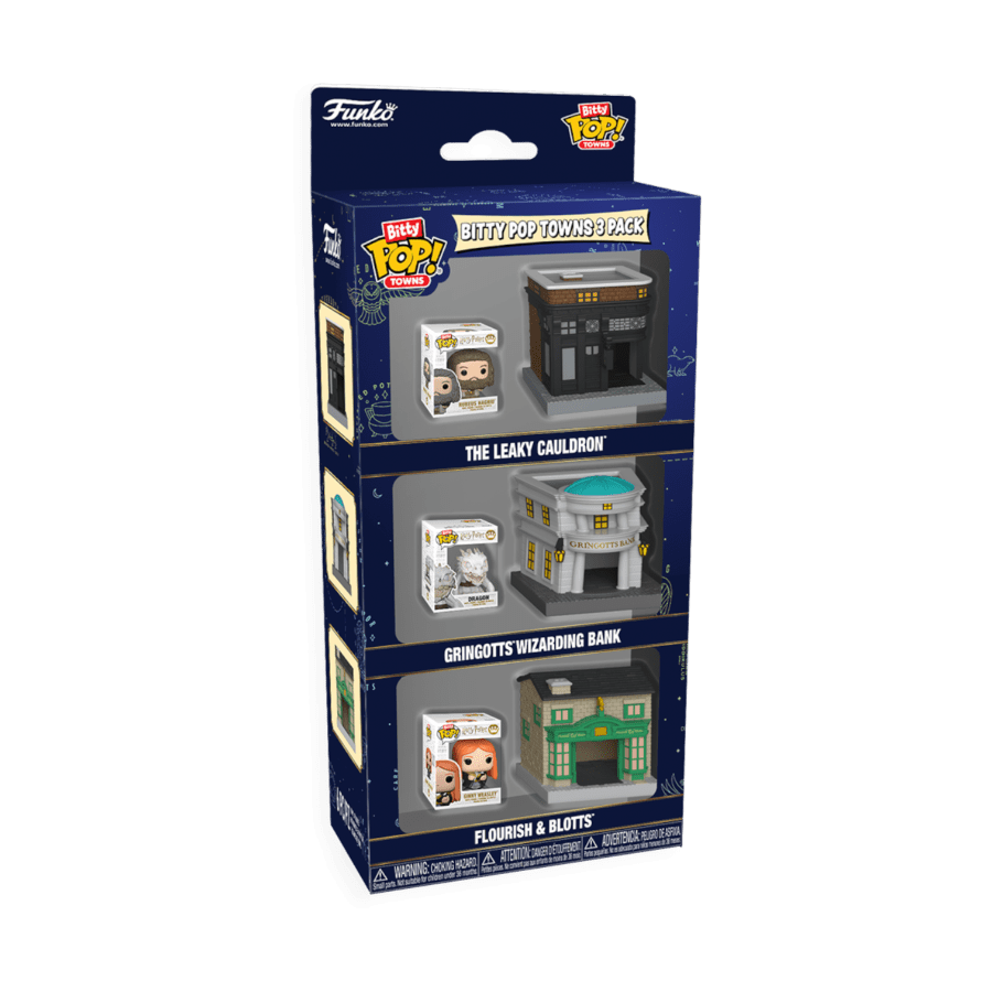Harry Potter - Diagon Alley Bitty Pop! Town 3-Pack