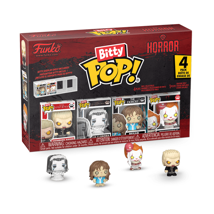 Horror - David Bitty Pop! 4-Pack