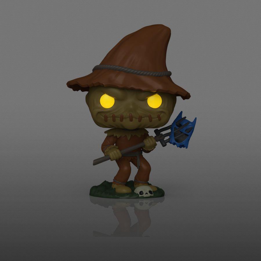 Batman: The Animated Series - Scarecrow with Pitchfork Exclusive Glow Pop! Vinyl