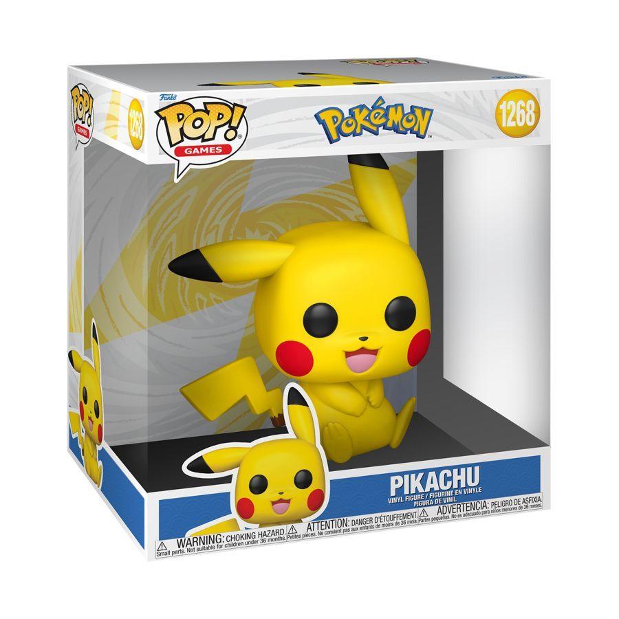 Pokemon - Pikachu (Sitting) 10" Pop! Vinyl