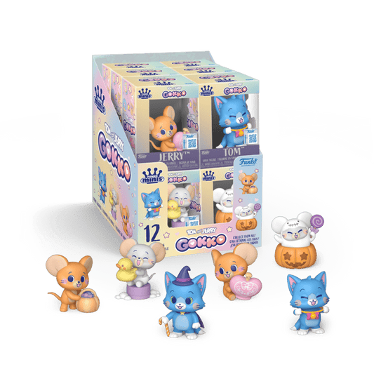 Tom & Jerry: Gokko - Mini Vinyl Figures Assortment (Display of 12)
