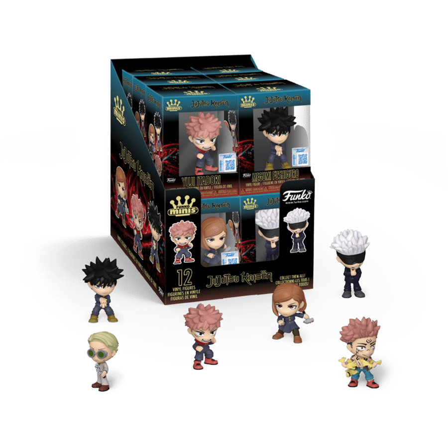 Jujutsu Kaisen - Mini Vinyl Figures Assortment (Display of 12)