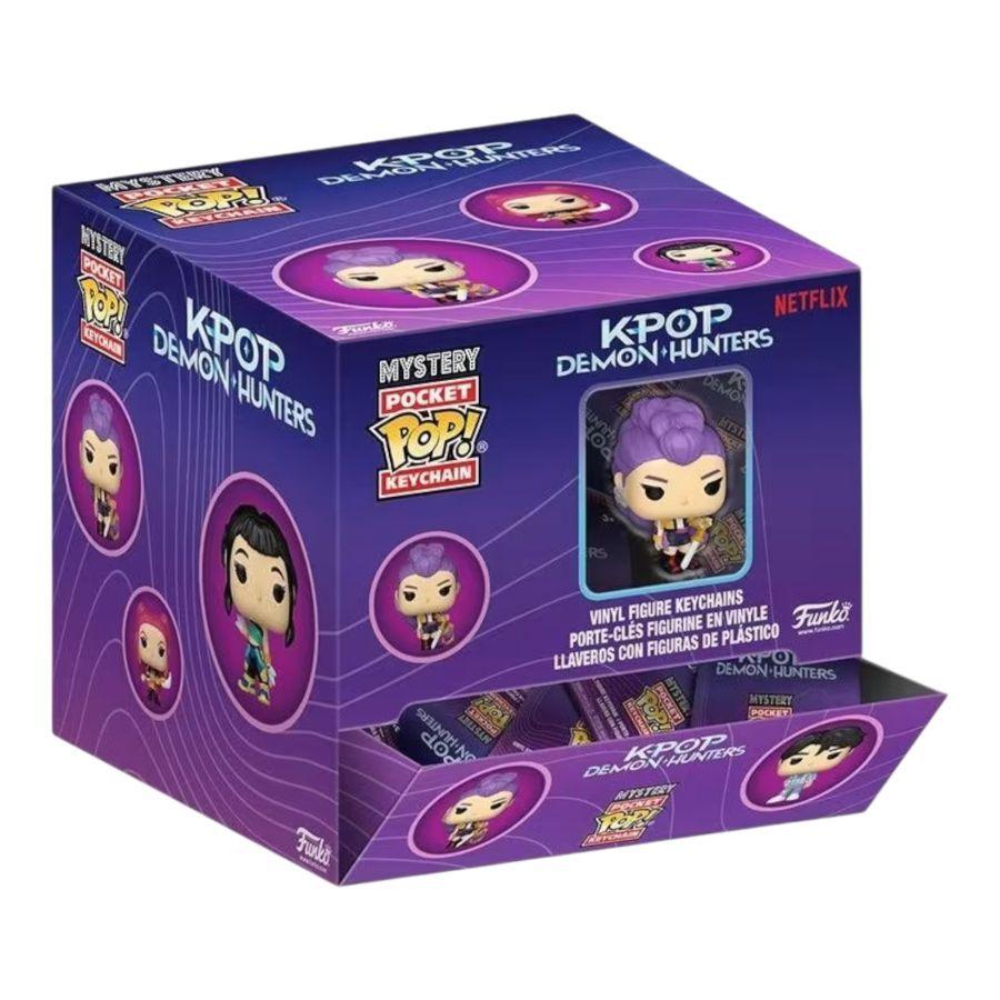 KPop Demon Hunters - Pop! Keychain Blind Box Assortment (Display of 12)