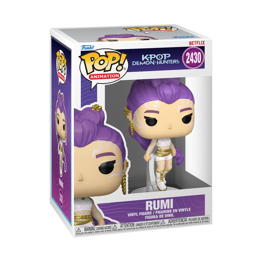 KPop Demon Hunters - Rumi (What It Sounds Like) (with Chase) Pop! Vinyl