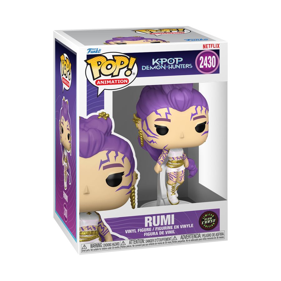 KPop Demon Hunters - Rumi (What It Sounds Like) (with Chase) Pop! Vinyl