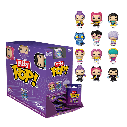 KPop Demon Hunters - Bitty Pop! Blind Bag Assortment (Display of 24)