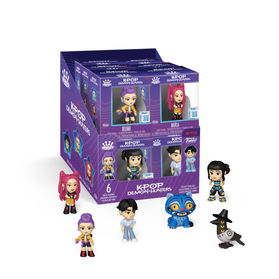 KPop Demon Hunters - Mini Vinyl Figures Assortment (Display of 12)