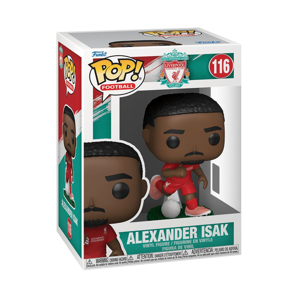 Football: Liverpool - Alexander Isak Pop! Vinyl