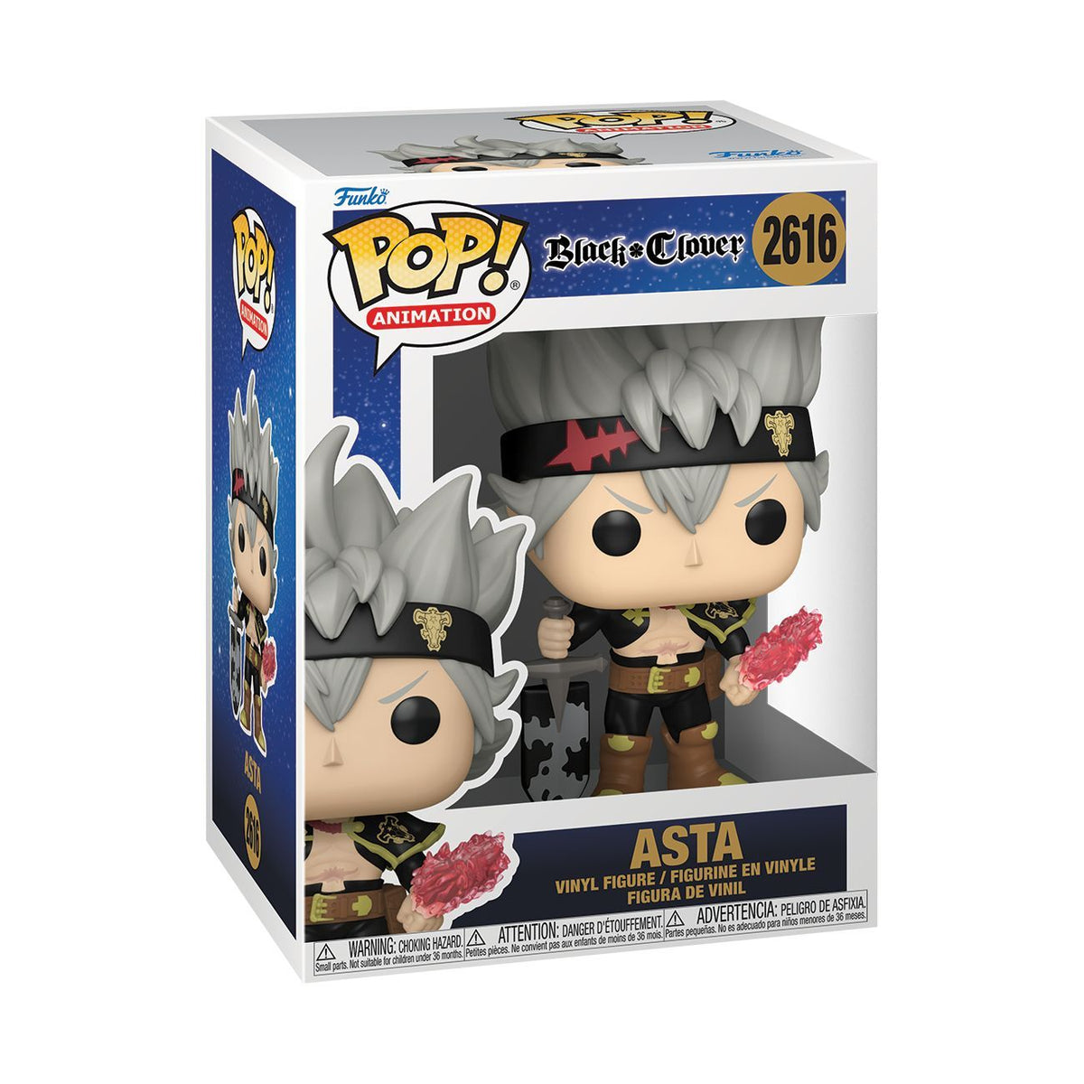 Black Clover - Asta (Post Time-Skip) Pop! Vinyl