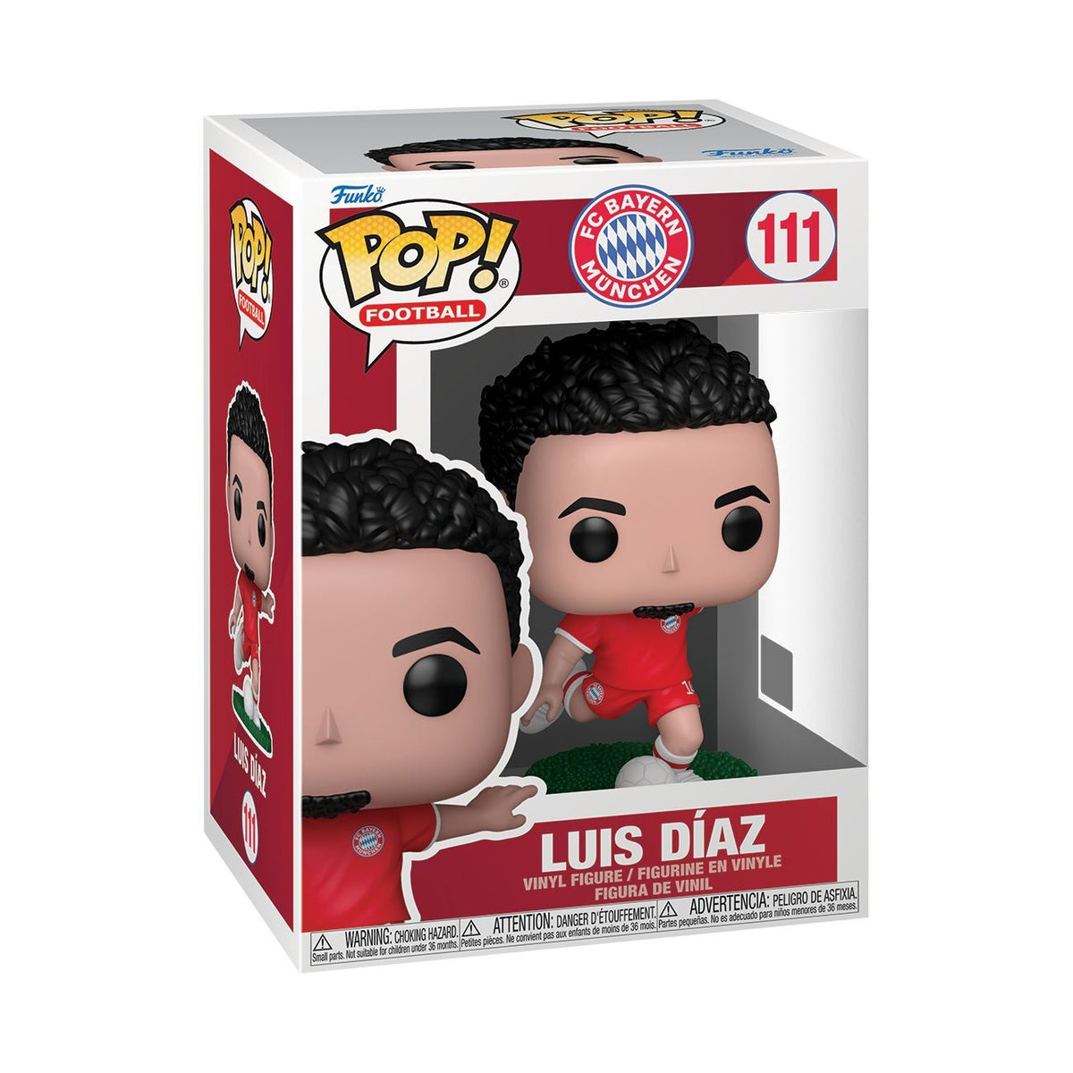 Football: Bayern Munchen - Luis Diaz Pop! Vinyl