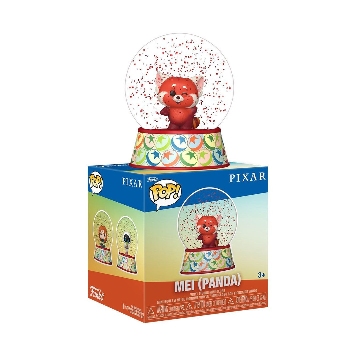 Pixar - Mini Glitter Snow Globes Assortment (Display of 12)