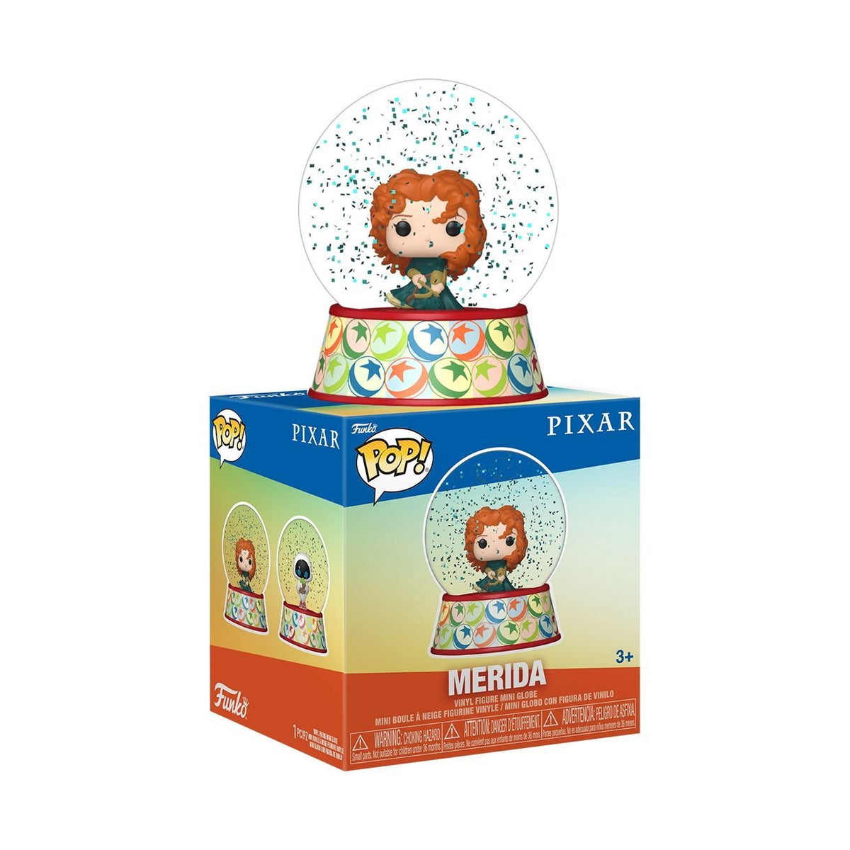 Pixar - Mini Glitter Snow Globes Assortment (Display of 12)